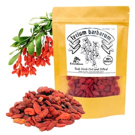 EidolonGreen Goji Berry (Gou Qi) - Premium Dried Traditional Botanical Raw Material, Botanical Specimen & Ancient Herbal Study Supply, 88g/3 Oz