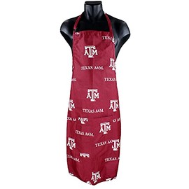 Texas A & M Aggies Tailgating Barbeque BBQ Grilling Apron with 9" Pocket, Fully Adjustable Neck