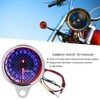 DC 12V Universal Motorcycle LED Display Tachometer Electronic Tach Meter