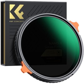 K&F Concept 55mm Variable ND4-64 CPL Filter, ND Polarizing CPL Circular Polarizing Fader Neutral Density Filter 2 in 1 for Camera Lens No X Spot Multi-Coating