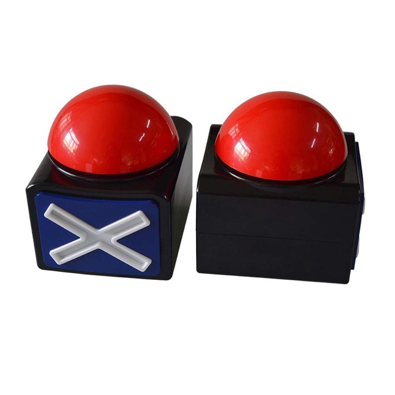 Game Answer Buzzers 4 Pack, Game Buzzer for Trivia Quiz