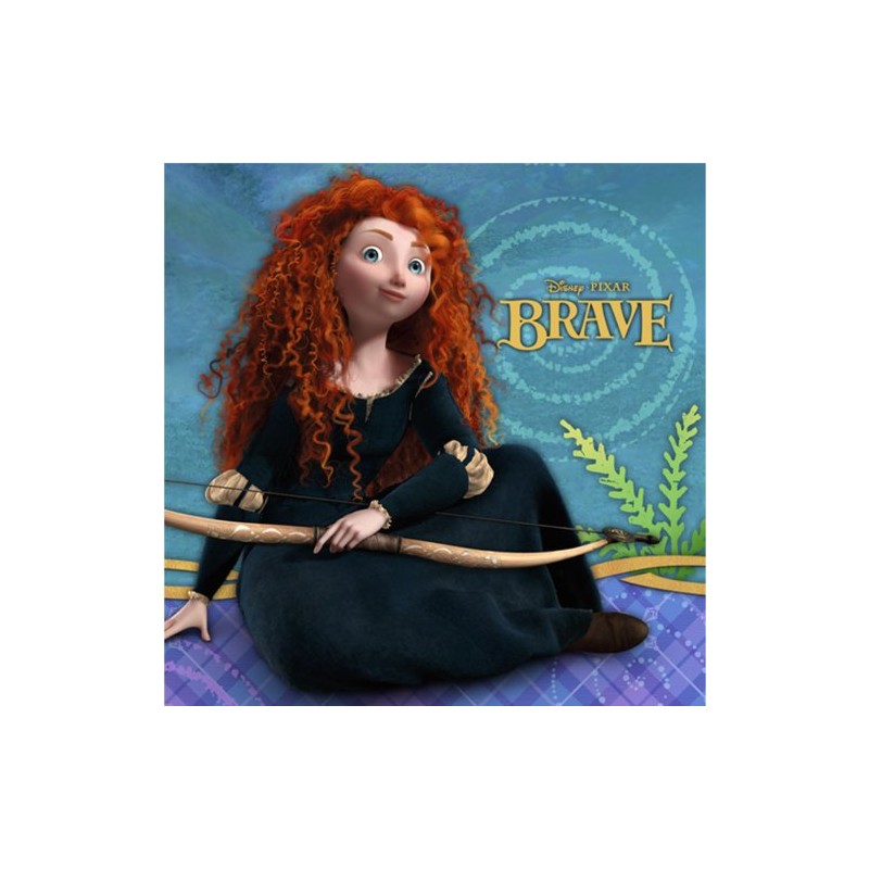 DisneyPixar Brave Dessert Napkins 16 Pack