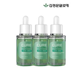 Half Club / Kim Jung Moon Aloe Cure Realoe Pore Ampoule 40ml (3 Pieces) / 김정문알로에 큐어 리알로에 포어 앰플 40ml 3개