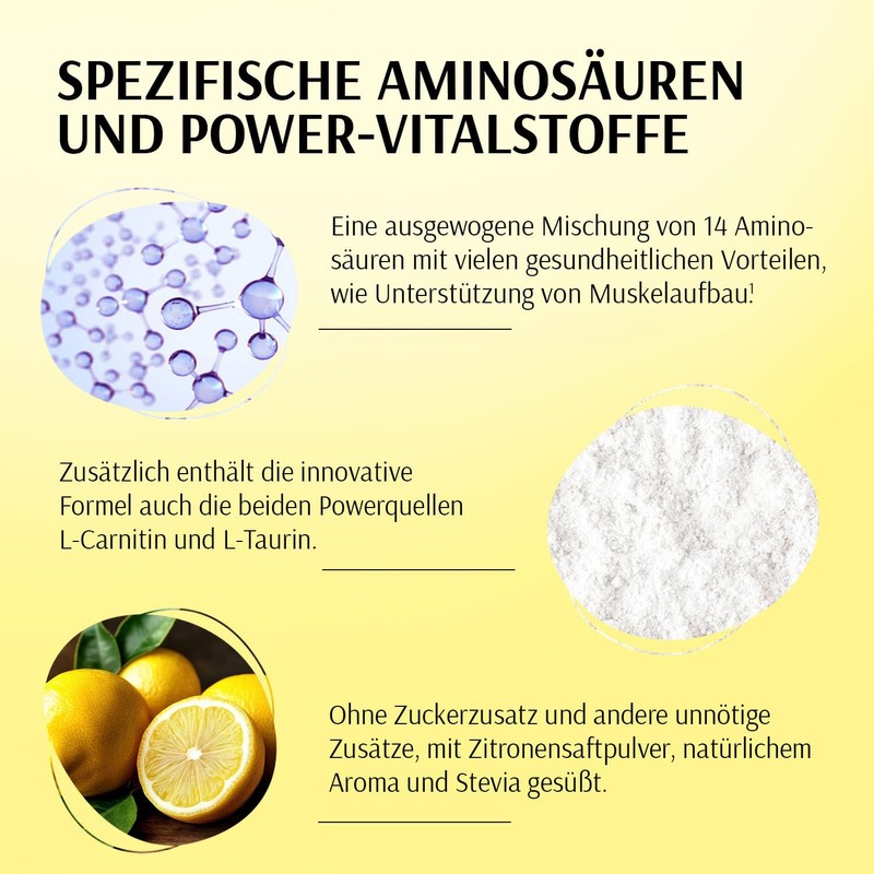 XbyX Clear Aminos Lemon EAA Powder | Premium Amino Acids
