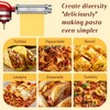 Pasta Roller Attachment for KitchenAid Stand Mixer, Stainless steel Pasta
