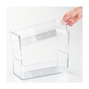iDesign Cabinet Binz Spice Rack, Clear, 25,75 cm x 11,75