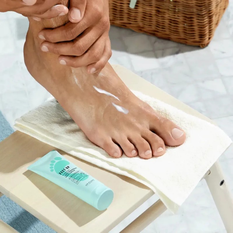 2 Cremas Antitranspirantes Refrescante P/ Pies Oriflame Feet Pepermint