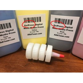 AAATONER 4 Toner Refill for use in Xante EnPress Digital Multi-Media Press - REFILL ONLY