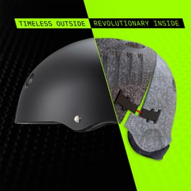 Triple Eight Deep Cover Helmet – Ideal for Skateboarding, Bicycling, BMX, and Roller Skating