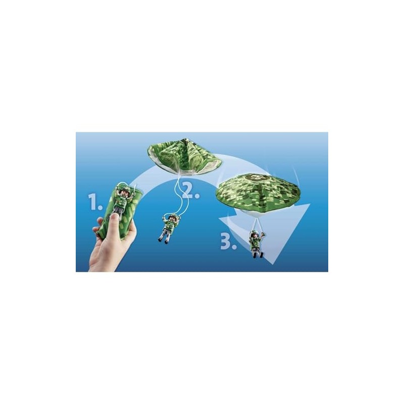 Playmobil Police Parachute Search