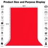 LYLYCTY 5x7FT Red Screen Backdrop Background for Photography, Photo Backdrop