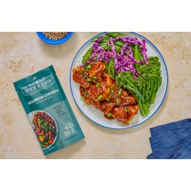 Savory Spice Bourbon Chicken Spice & Easy (3.55 oz) - Sticky-Sweet Bourbon Chicken Seasoning Mix & Marinade Meal Starter for Homemade Takeout