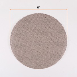 sourcing map 10pcs Mesh Sanding Discs 6 Inch Hook and Loop Sanding Net 150 Grits Dust Free Abrasive Pads for Car Wood Drywall Metal Polishing & Grinding