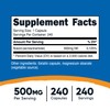 Nutricost Nutricost Niacinamide (Vitamin B3) 500mg, 240 Capsules (3 Bottles)