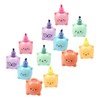 TEHAUX 4 Sets Cute Bear Shaped Highlighter Pens for Students