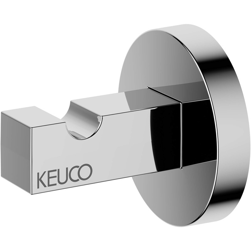 Keuco Metal Towel Hook High Gloss Chrome Bathroom Guest Toilet