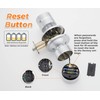 Keypad Door Lock with Handle, Keyless Electronic Entry Door Knob,3s