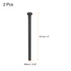 MECCANIXITY 2pcs 4 Inch Door Hinge Pins, Removable Brushed Door