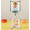 Falytemow 30 Minutes Hourglass Green Farm Sand Timer Desktop Decoration