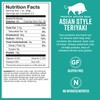 Chef's Cut Beef Jerky, Teriyaki, High Protein Meat Snack, 10g