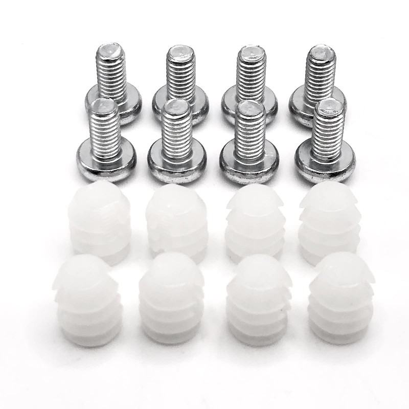ReplacementScrews Plastic Sleeve and Screw Compatible with IKEA Part 102267