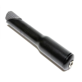 Handle Post Conversion Column for Bicycles, Normal Light Vehicles, Threaded Stem, Caliber Adapter (Black)