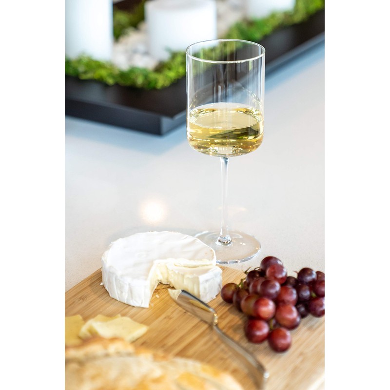 Aspen & Birch - Modern Wine Glasses Set of 4