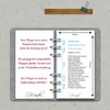 SinnWunder® Habit Tracker Lists for Sleep and Mood - Fits