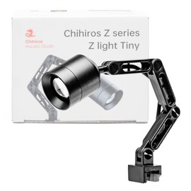 Chihiros Z Light - App Controlled Tiny LED Aquarium Spotlight, Dimmable Fish Tank Grow Light, Small Light for Planted Tanks - 2800-8000K Customizable Aquarium LED Light - Normal, Black