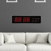 LED Large Perpetual Calendar Digit Desk Wall Clock for Bedroom