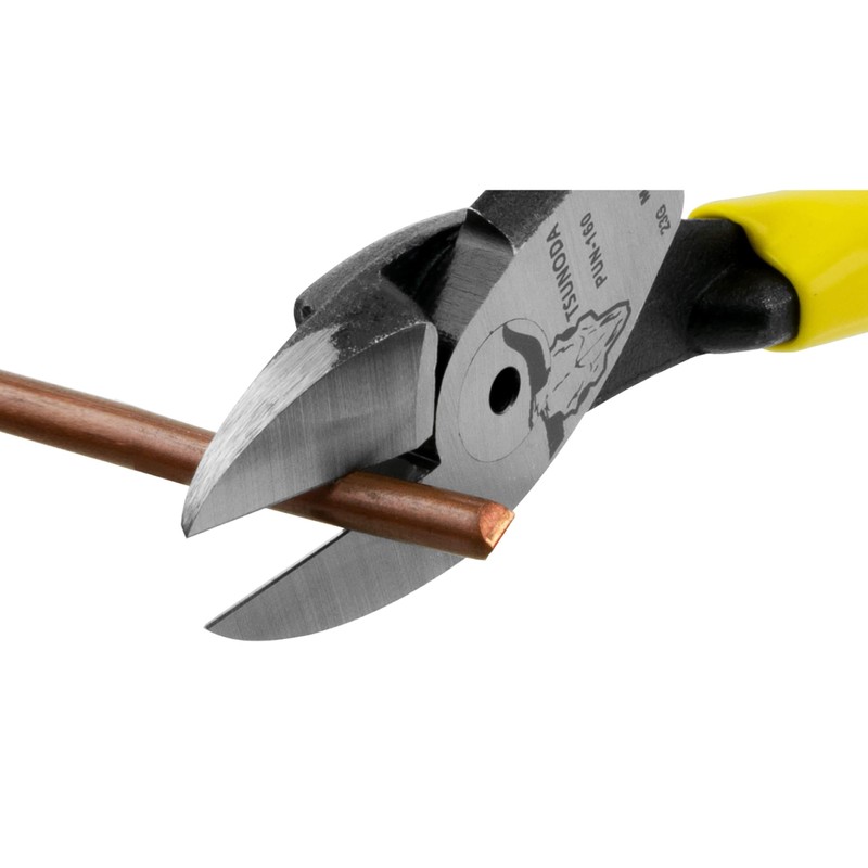 Tsunoda Electric Power Thin Blade Nipper, 6.3 inches (160 mm)