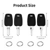 4 Keys for TSA007 TSA002 Master Luggage Keys, TSA 007
