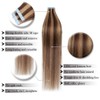 Glue In Hair Extensions Human Hair Tape In Real Human