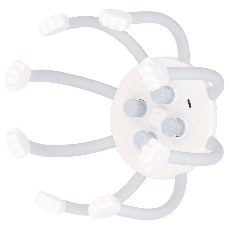 Electric Head Massager Rechargeable Ergonomic Stress Relief Relax Claw Scalp