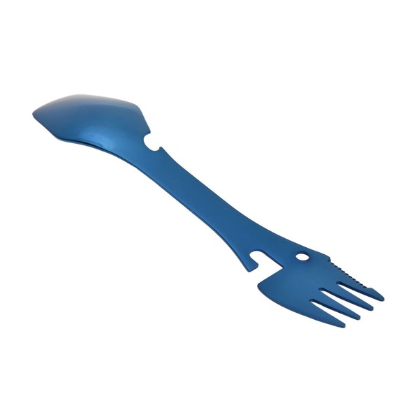 EDC Spork Fork Spoon, Multifunctional Spoon Bottle Opener Durable for Picnic for Camping