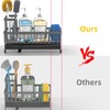 Moforoco Extra Large Sponge Holder for Kitchen Sink Organizer Caddy,