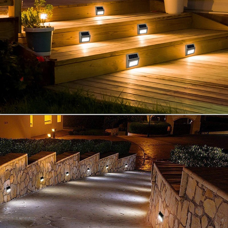 JSOT Solar Lights Outdoor for Deck,Waterproof Solar Garden Lights Decorative