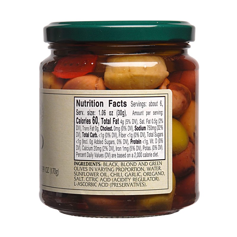 FRATELLI MANTOVA SINCE 1905 Mantova Italian Mixed Olives (Pack of