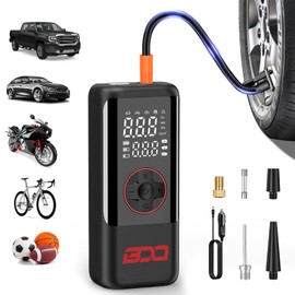 BDO Tire Inflator Portable Air Compressor,Faster 160PSI Cordless Tire Inflator,4X Faster, LCD Display,Auto Shutoff for Car Tires,Cordless Tire Pump for Car, Motorcycle, E-Bike, Ball