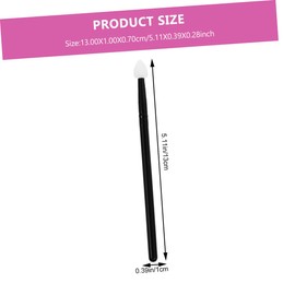 FOMIYES 3pcs Eyeshadow Applicator Brush Non-stick Eye Makeup Tools Comfortable Grip for Precise Application for Daily Use Travel