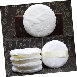 Baluue 10pcs Makeup Sponge Applicator Makeup Tool Loose Powder Puff Foundation Puff Mineral Puff Foundation Powder Puff Cosmetic Sponge Puff Cosmetic Powder Puff Pads for Face White