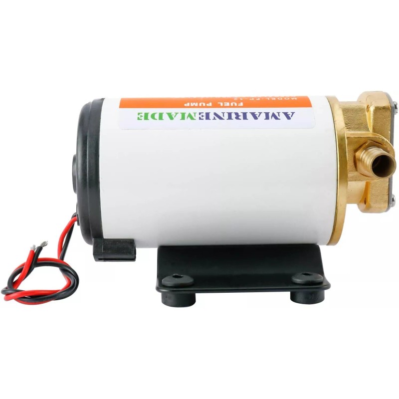 Amarine Made 12V 3.7GPM 14.0LPM Electric Oil Scavenge Pump Oil