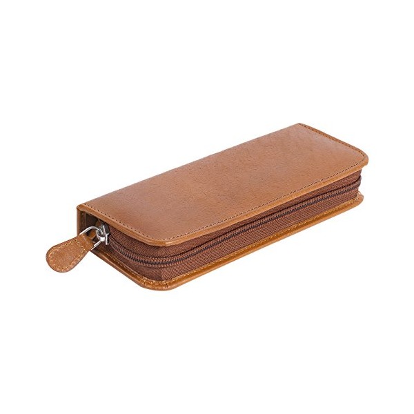 Globules Organic Leather Case for 30 Glasses up to 1.5
