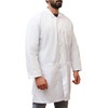 Perkin Lab Coat Doctors Coat Work Coat White Coat (Medium)
