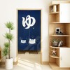 LIGICKY Noren Japanese Style Doorway Curtain Two Cats Bathing in