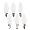 Lamsky E14 LED Bulb European Base 4W LED Chandelier Light