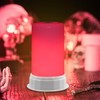 Vnicstick 2PCS LED Flame Effect Light,4 Modes Fire Lights, Candle