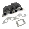 Unbranded Cast Iron Turbo Manifold for 2001-2005 Civic D17 1.7L