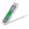 Probe Meat Thermometer Waterproof LCD Digital Folding Food Temperature Gauge