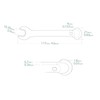 KiWAV for 10mm Hex Open End Insulated Wrench Battery Terminal